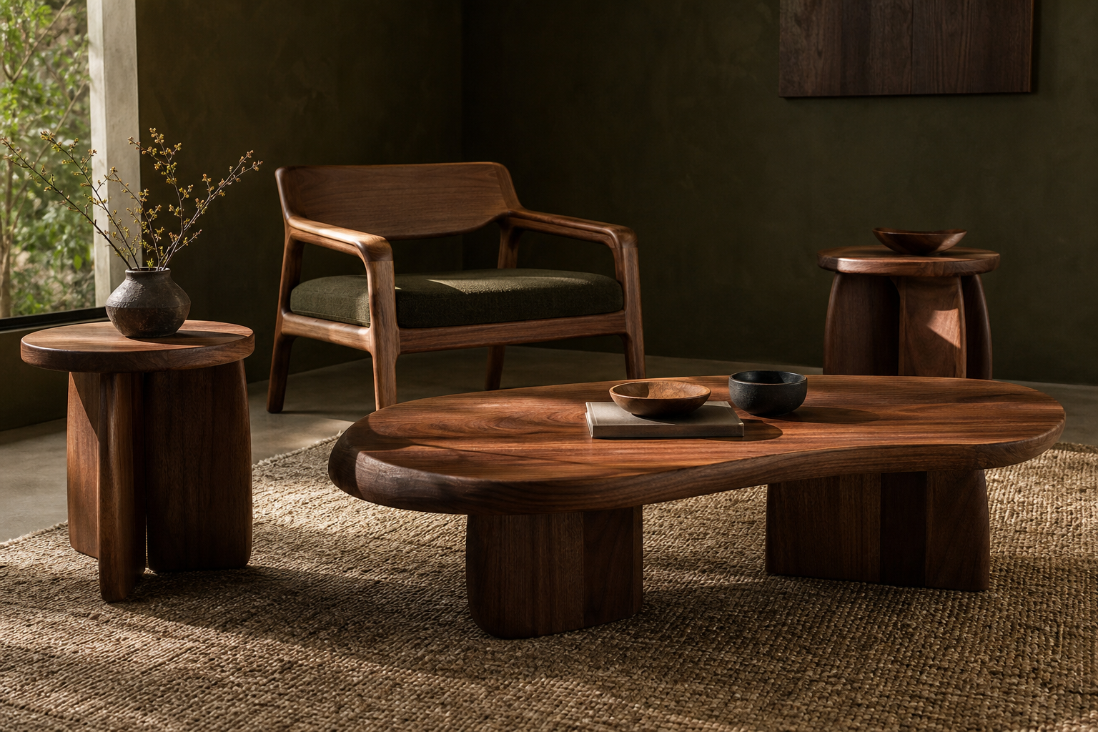 Solid Wood Living — Coffee tables · Side tables